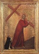 Barna da Siena Christ Bearing the Cross oil painting artist